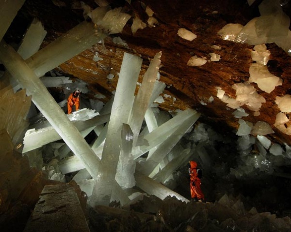 Печера Кристалів, шахта Найка, Мексика
